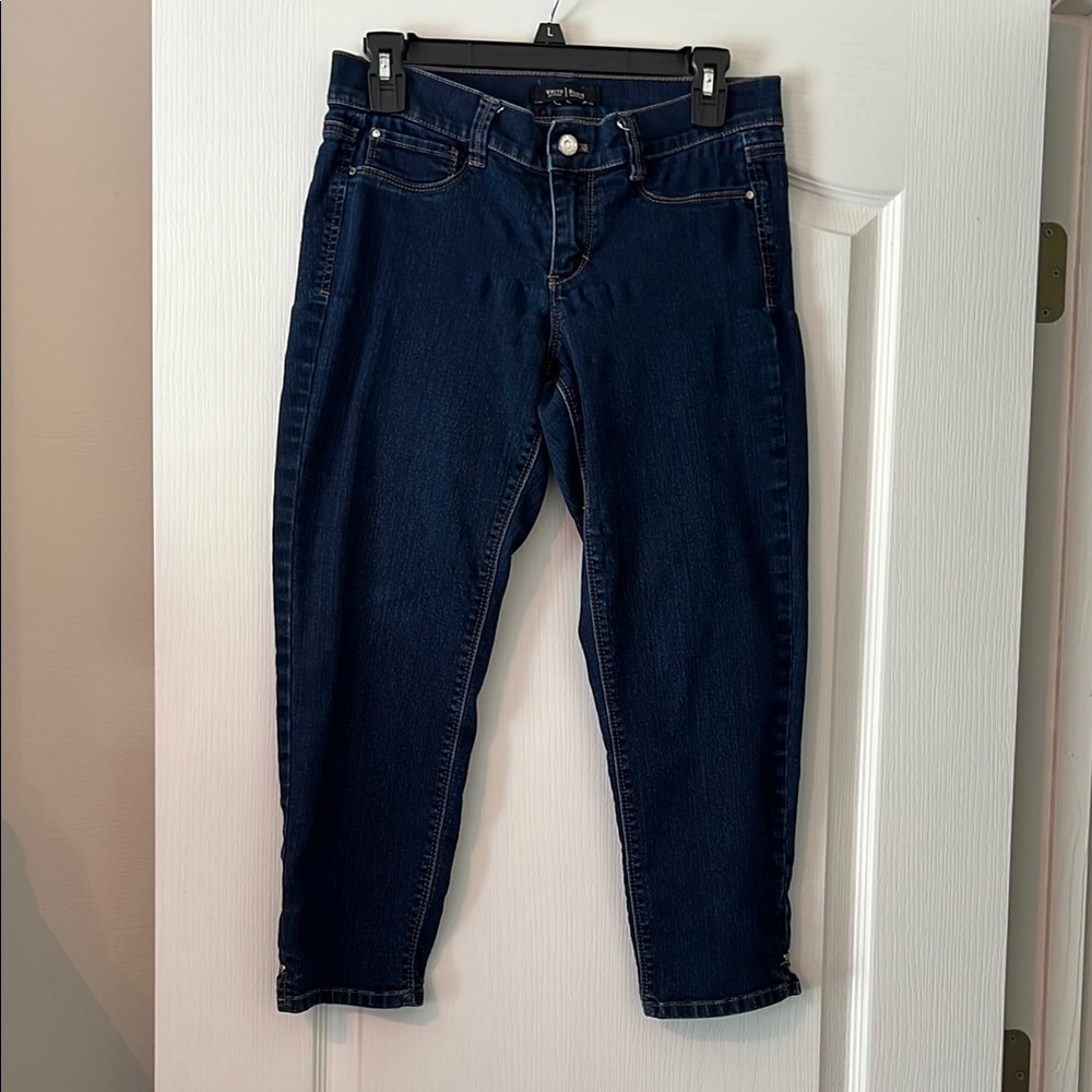 White House Black Market Dark Blue Women's Jeans Size Small